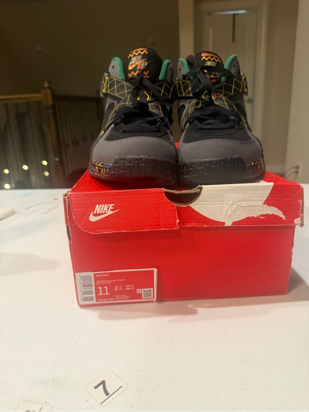 Size 11 - Nike Air Raid Peace